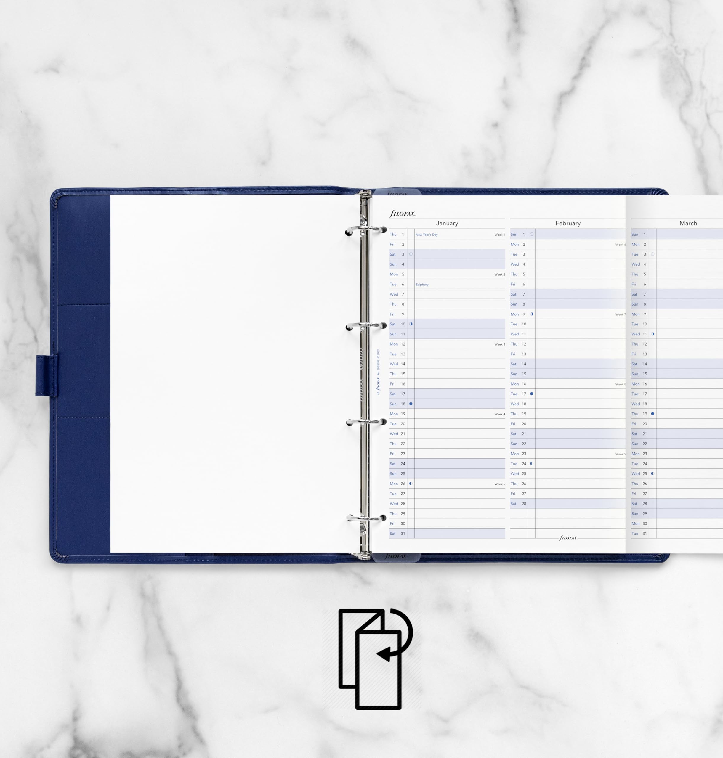 Filofax A4 Year Planner 2026 - Image 2