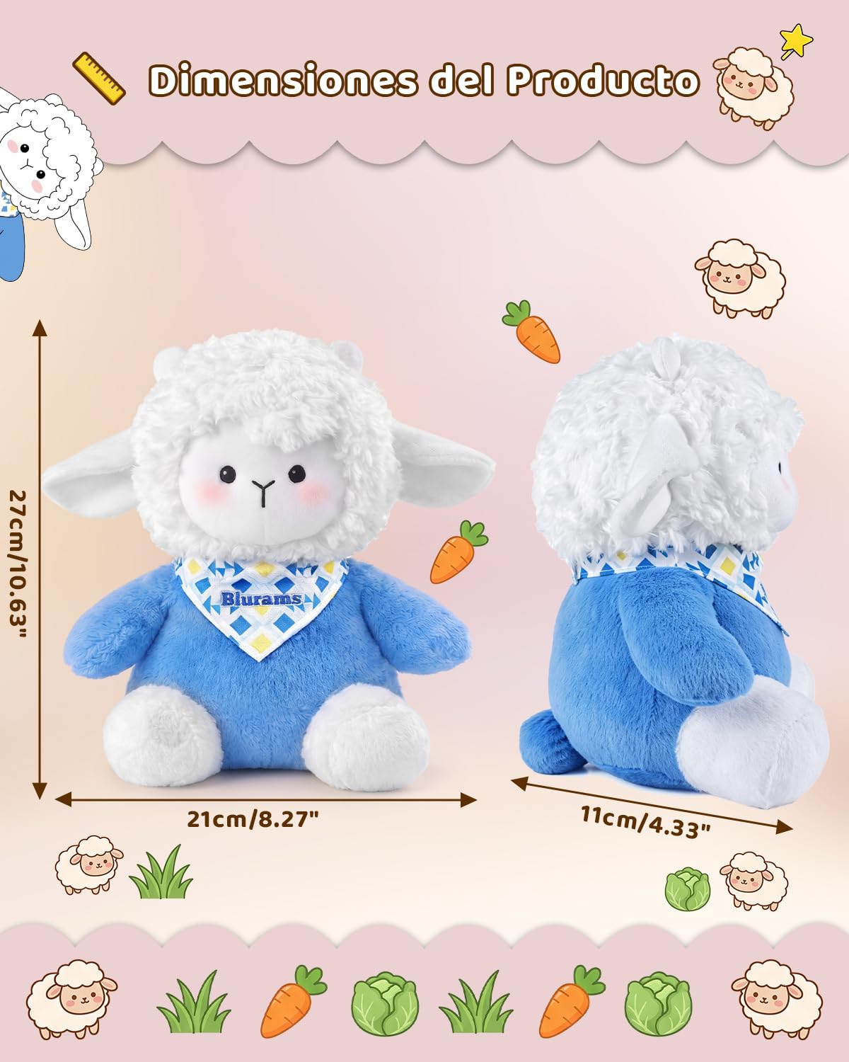 Peluche Interactivo con IA para Niños de 3 a 8 Años, Peluche con Chat de Voz, Control por App y Memoria, Compañero Educativo Emocional, Regalo Original como Juguetes para Niños de 3 a 6 Años