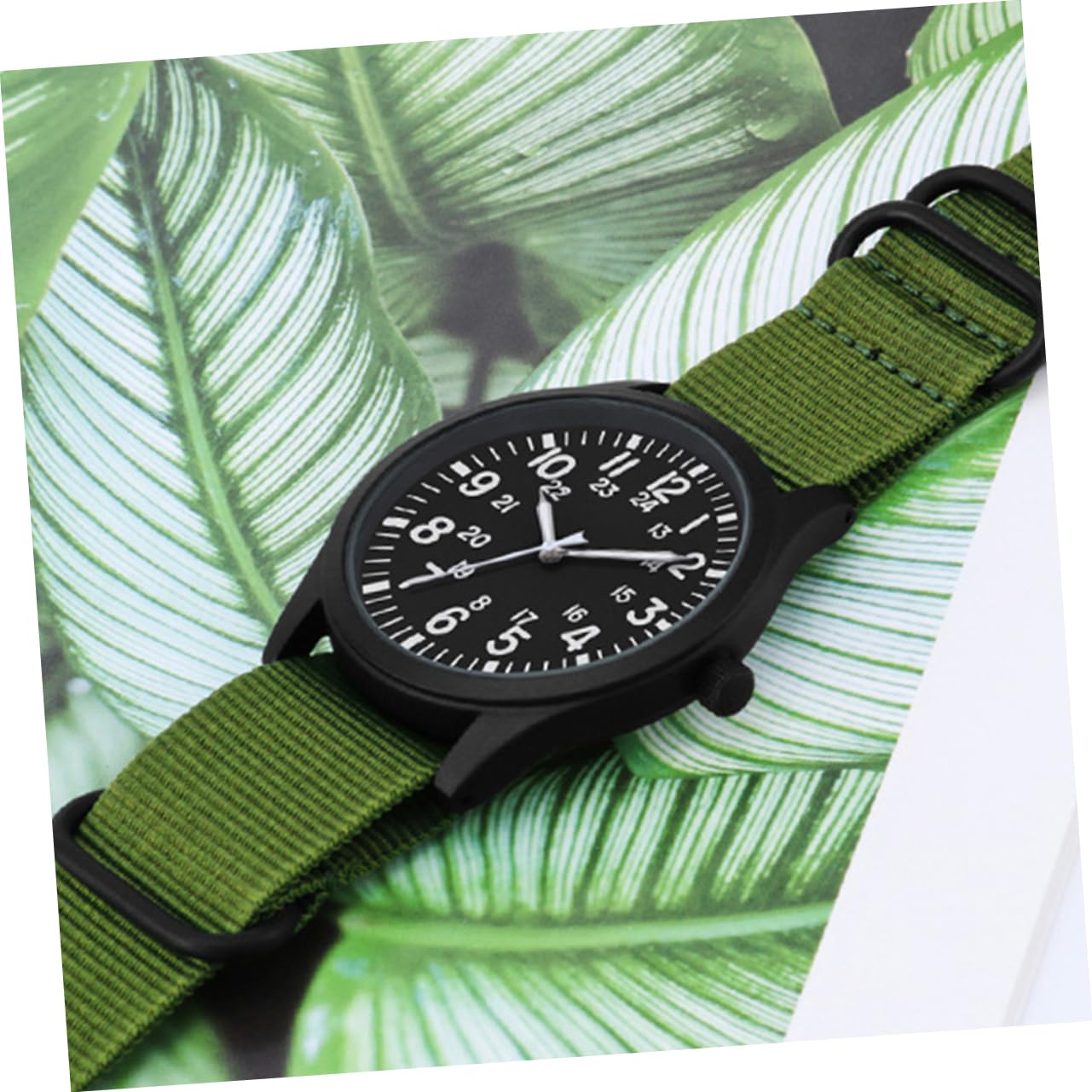 GALPADA 2pezzi Orologio Da Uomo Sportivo Orologio Quarzo Resistente All Con Design Elegante e Visibilità Per Attività All Aperto