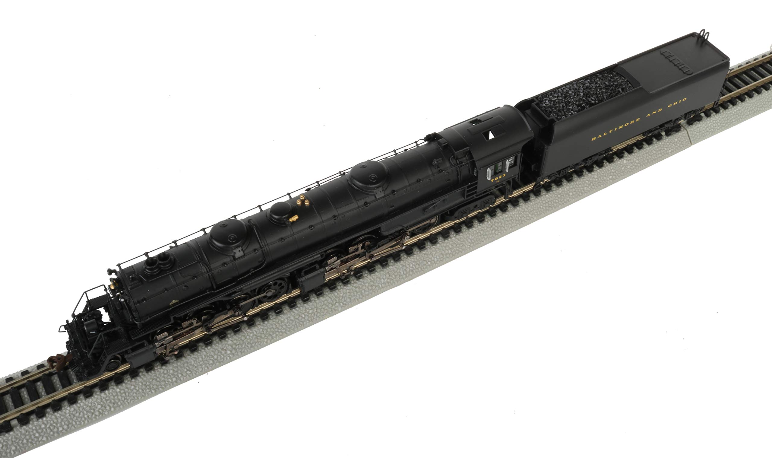 Tor N - lokomotywa parowa 2-8-8-4 Baltimore & Ohio z DCC + dźwięk