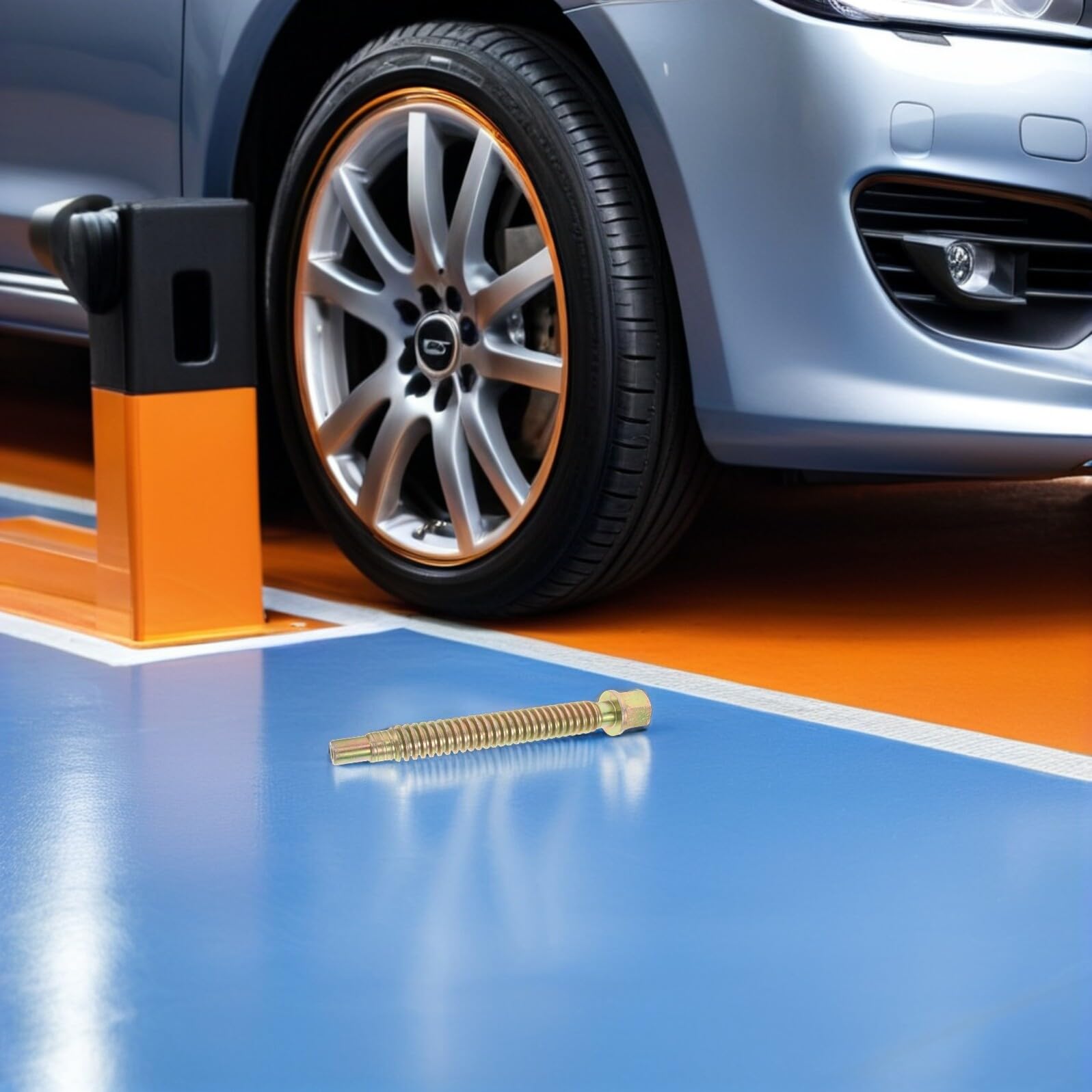 Vite di Serraggio per Morsa di Collisione Auto, Metallo Oro | Ricambio per Banco Carrozzeria, Usi in Officina Meccanica, Resistenza All’usura a Termine