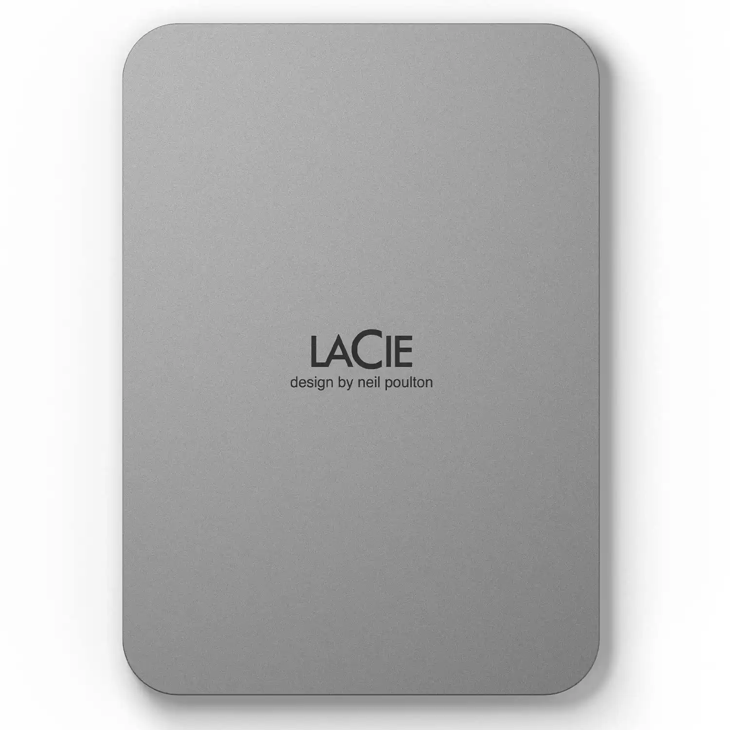 LaCie Mobile Drive Moon 4TB, Tragbare Externe Festplatte, 2.5 Zoll, Mac & PC, silber, inkl. Data Rescue Service (STLP4000400)