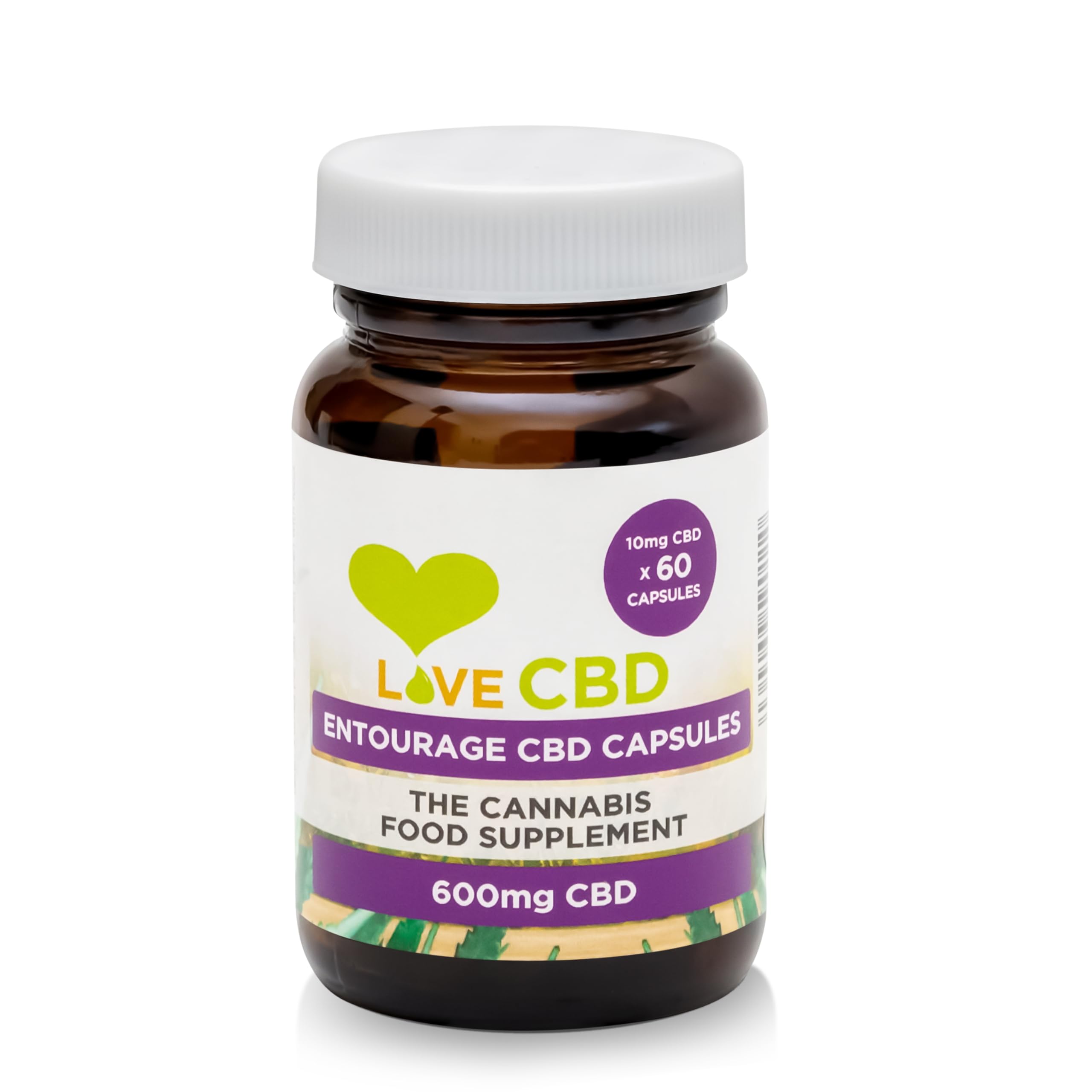 Love CBD Entourage 600mg Capsules