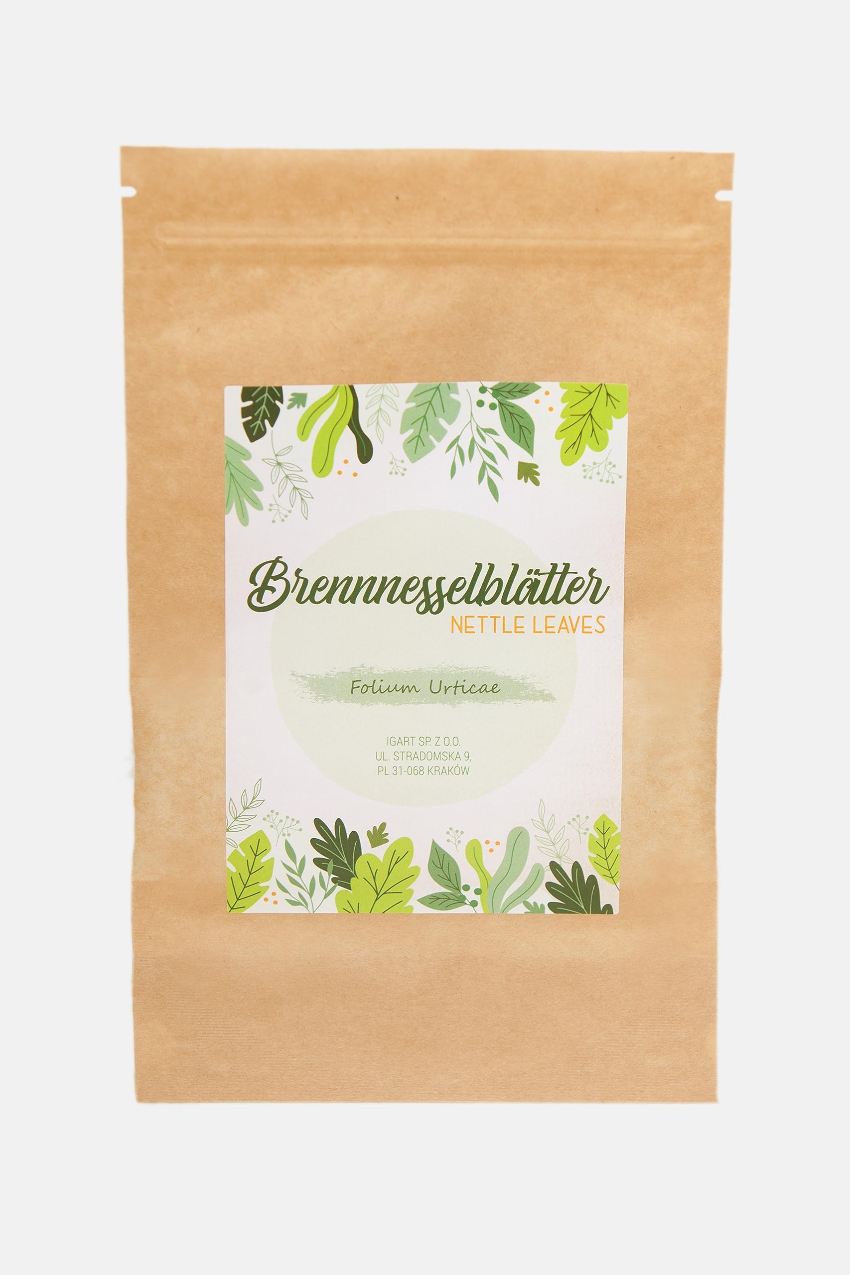 IGART Brennnessel Blätter geschnitten 5000g 5kg, für Brennnessel Tee, Brennesseltee, Kräutertee lose, Brennessel zum entwässern