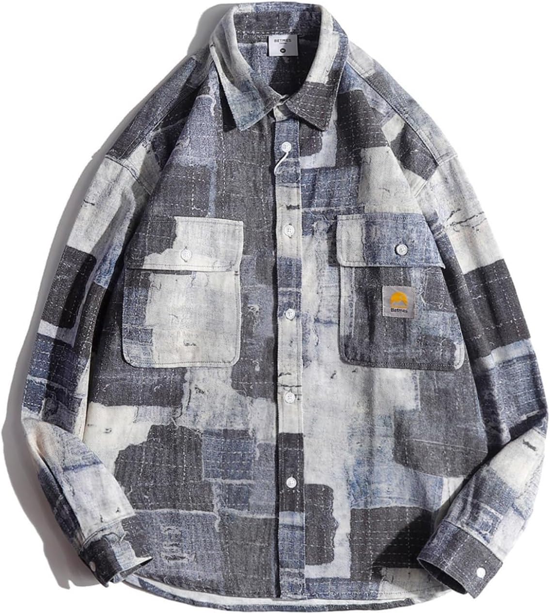 Schott Bros. 鶴柄 半袖シャツ Mサイズ Schott Bros. 鶴柄 半袖シャツ Mサイズ Schott Bros. 鶴柄 半袖シャツ