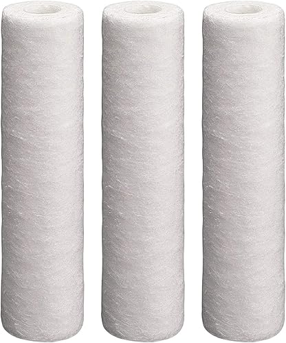 Culligan Cartucho de polietileno hilado P1 Filtro de agua prémium para toda la casa, 8,000 galones, paquete de 2, blanco (3 unidades)