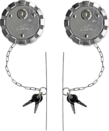 Llave igual par 3 1/2" nominal 8 TPI bloqueo aluminio diesel tapa de combustible