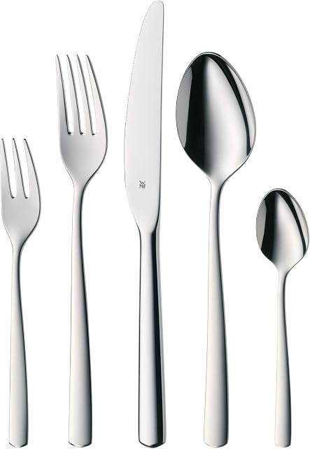 WMF Boston Cromargan Zestaw Sztućców, Stal Szlachetna, Srebrny, 30 Części