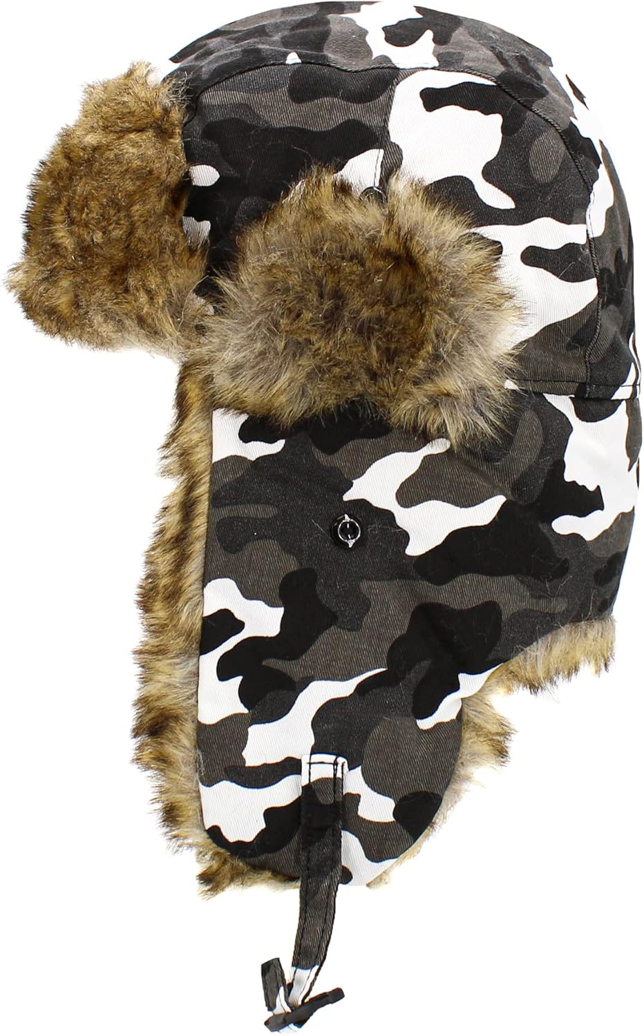 Wool Blend Aviator Trapper hat Trooper Ear Flaps Ushanka Eskimo Russian Warm Winter Cold… - Image 3