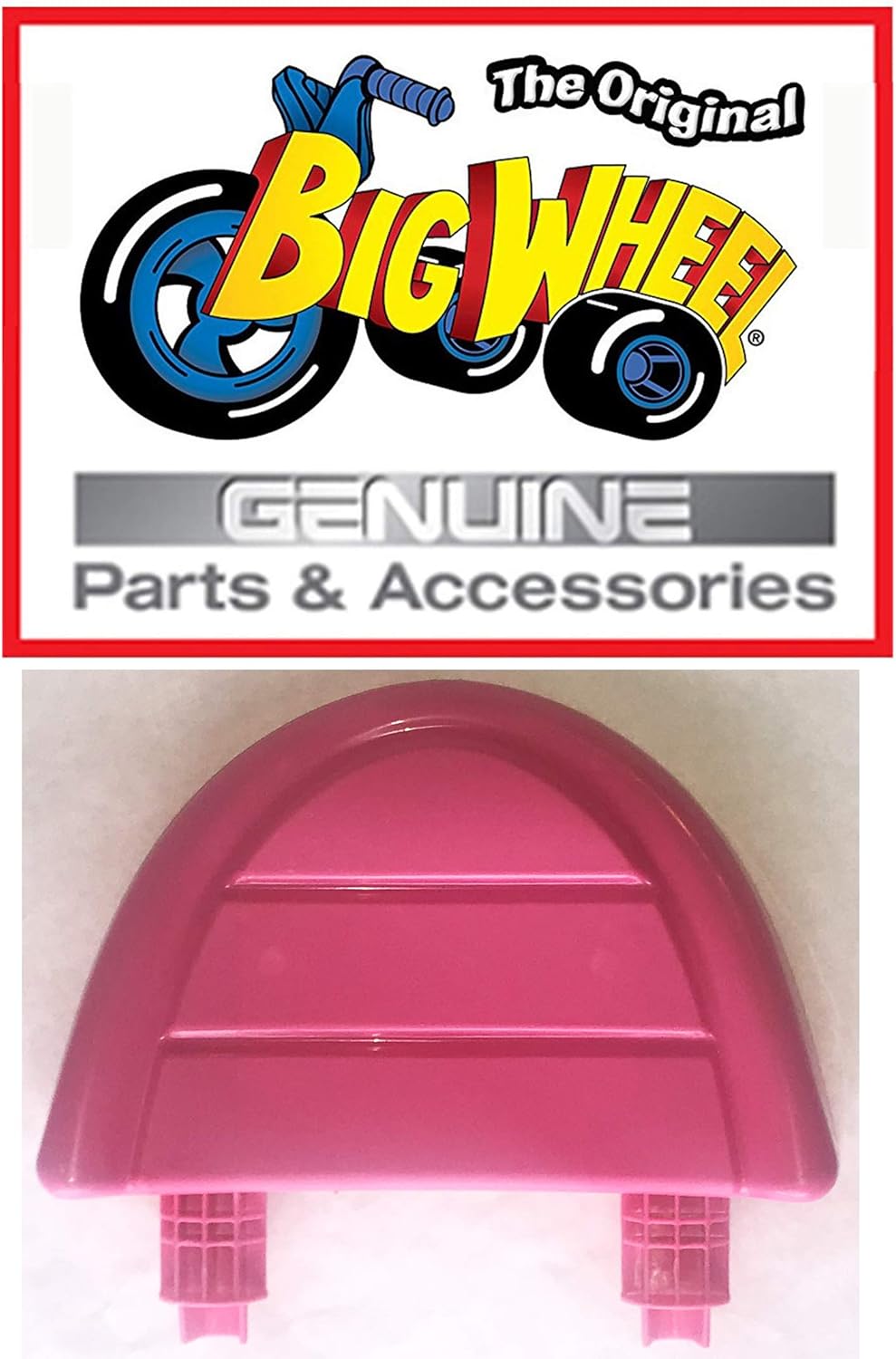 The Original Big Wheel Pink Seat for 16" (Replacement Part) 6.25" Spacing Made in USA