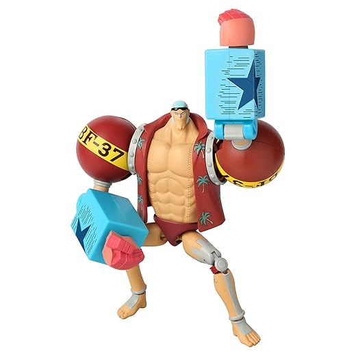 ANIME HEROES - One Piece - Figurine Franky Action, 6.5 Inch