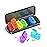 Pill Organizer,    , AM & PM Medicine Organizer 7 Days, Weekly Pill Organinzer 2 Times a Day, Pill Case for Travel, Vitamins, Fish Oils, Supplements
