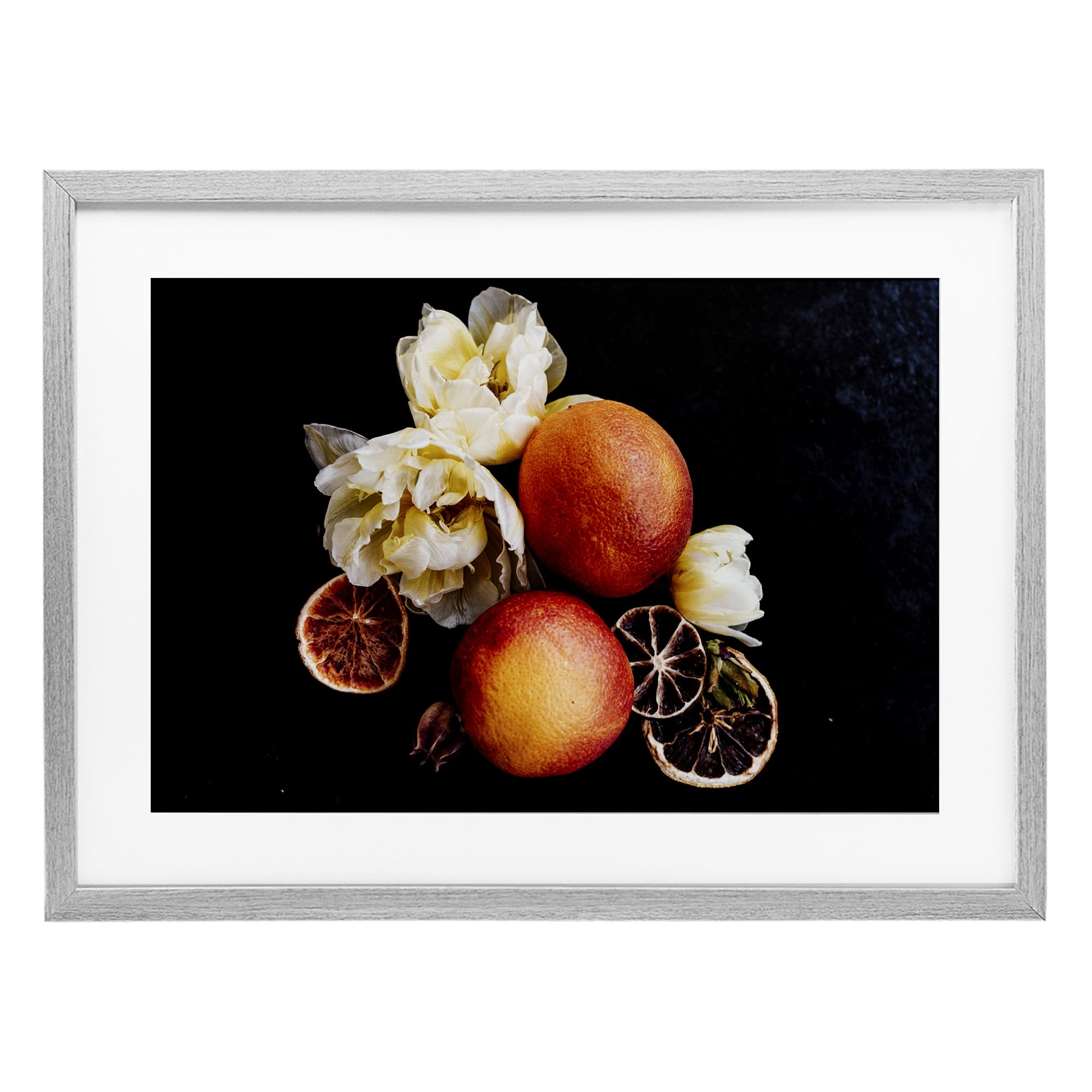 'The Still Spring Fruit'| Framed Print Under Glass