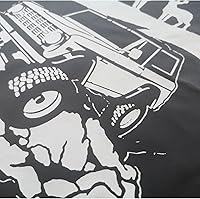 Vista 5 de Cubierta de neumático de repuesto de 35 pulgadas compatible con accesorios Ford Bronco 2021-2024 de 35 pulgadas (con cámara de respaldo) Wildtrak