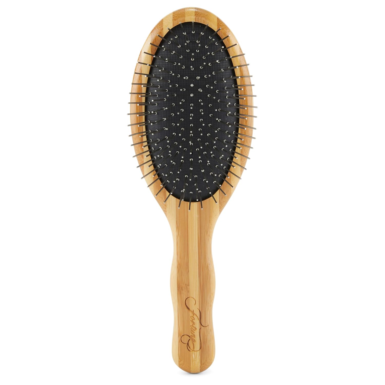 Detangling Brush for Human Hair Wigs – Professional Steel Pin Wig Brush, Anti-Static Knot Release for Wigs, Toppers & Extensions – Standard Size