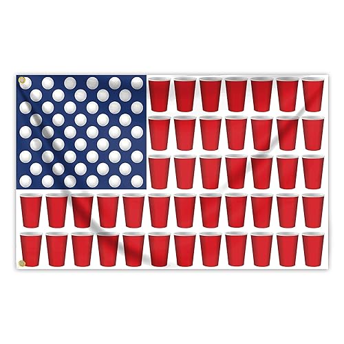 Student Athlete Pong Flag 3x5 Ft Funny America Cool Frat