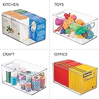 Vista 5 de mDesign - Cubo de basura de plástico con asas