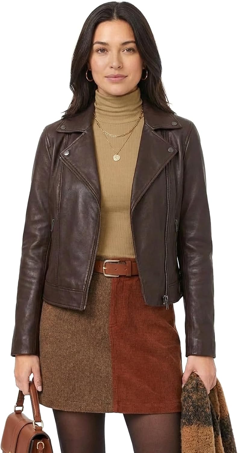 Zengjo Turtleneck Shirt Women-Ribbed Long Sleeve Tops Slim Fitted Base Layer Soft Stretch - Image 5