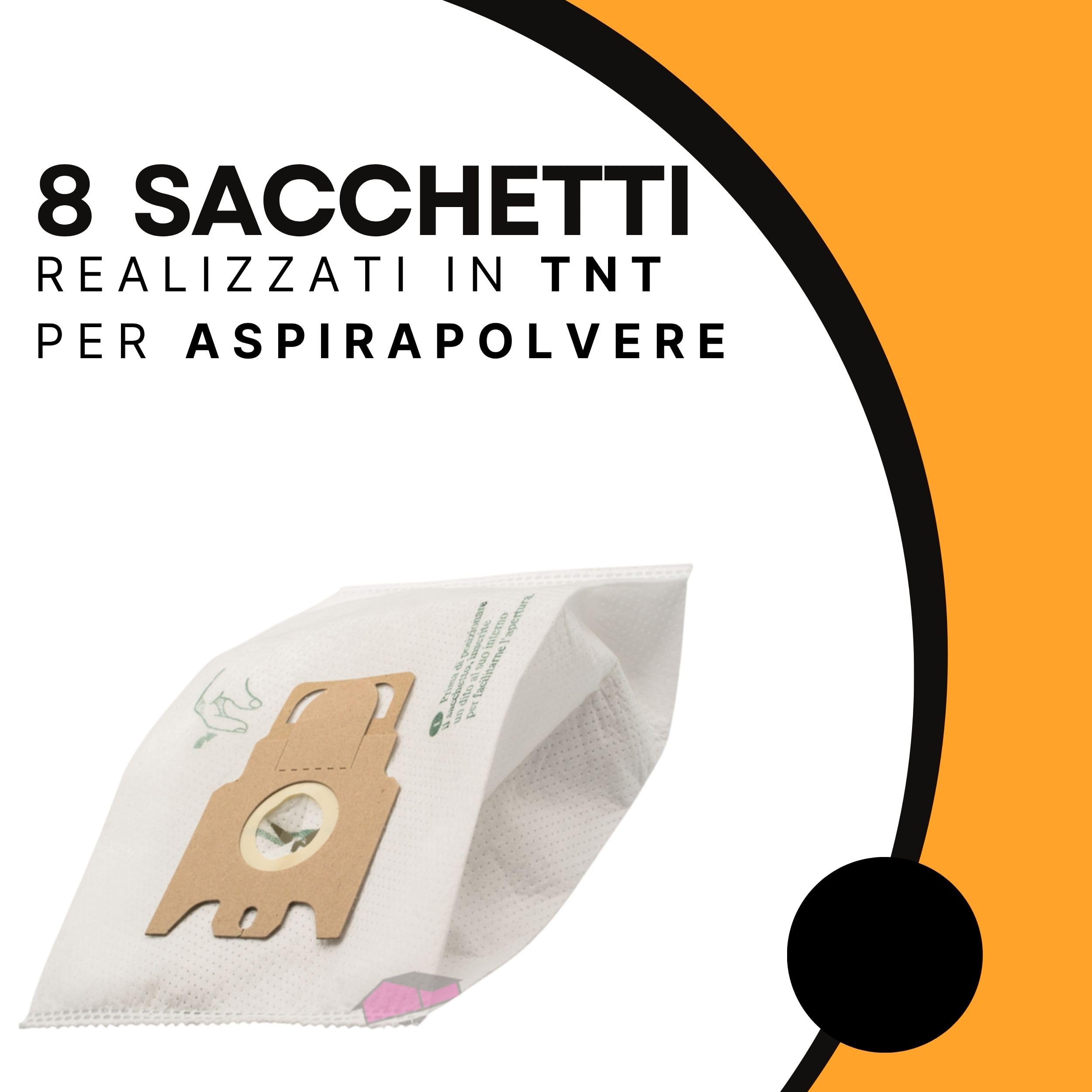 Set 20 Sacchetti Per Aspirapolvere Miele + 2 Filtri – Premium Compatibili Per Ariel, Total Care, S8310 E Molti Altri