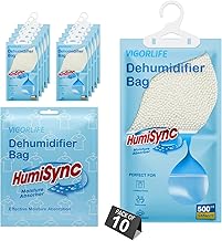 10 Pieces Moisture Absorber Closet, Dehumidifier for Bathroom, Cabinet, Household, Anti-Humidity, Moisture Protection and Condensation