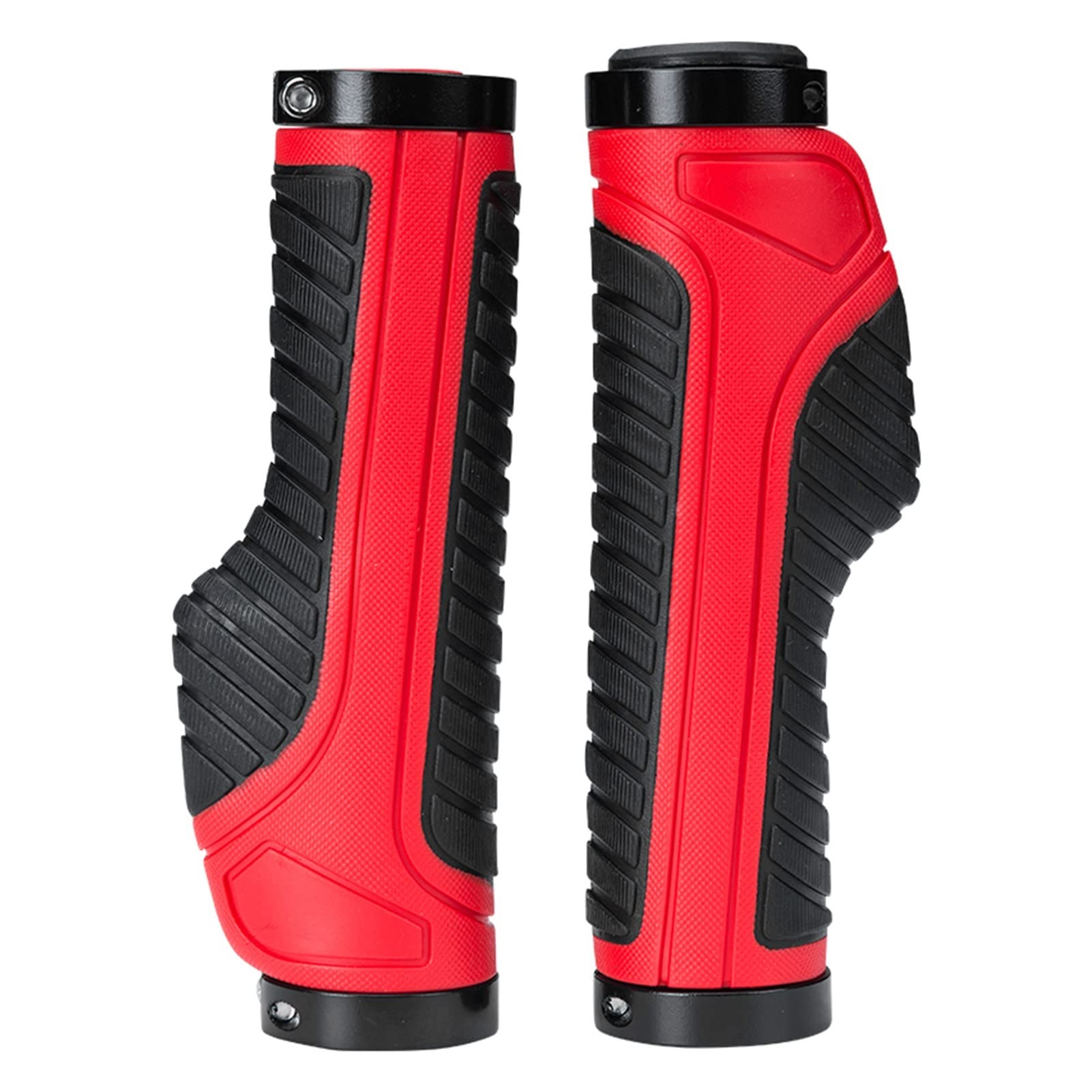 TRUSTTWO Adatto alle impugnature for biciclette Mtb Impugnature for manubrio in gomma a doppia serratura in bici da strada che assorbono le impugnature for bici morbide antisommossa BMX The New (Colo