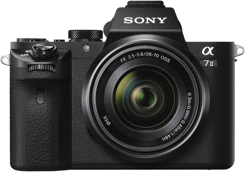 Sony Alpha a7 IIK E-mount interchangeable lens mirrorless camera with full frame sensor with 28-70mm Lens