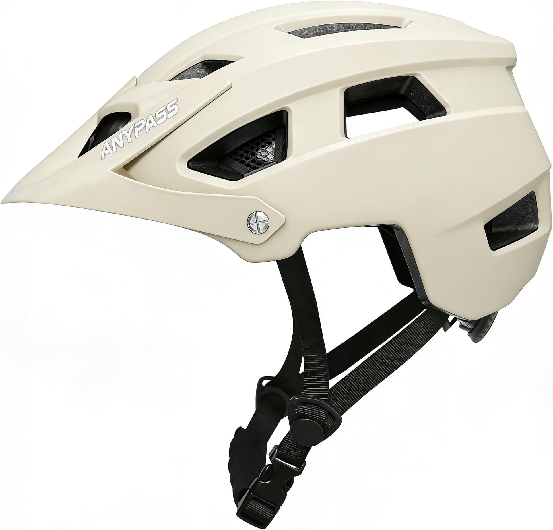 Mountain Bike Helmet Adult Men Women - Ultra Comfort, Super Lightweight Bicycle Helmets, MTB Cycling Gear Biking Accessories with Adjustable Fit & Removable Sun Visor