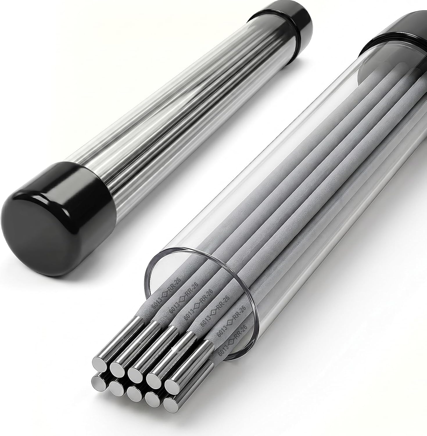 KEPEAK Welding Rods, E6013 3/32'', 10PCS Carbon Steel Stick Electrodes, Suitable for Stick Welding