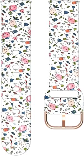 Miniatura 6 de Correas compatibles con Luoba Smart Watch Band 1.69, correa de silicona suave de repuesto para Luoba 1.69 pulgadas