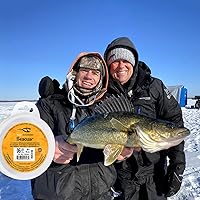 Vista 4 de Seaguar IceX 100% Fluorocarbon Fishing Line, Abrasion Resistance, Made for Hard Water