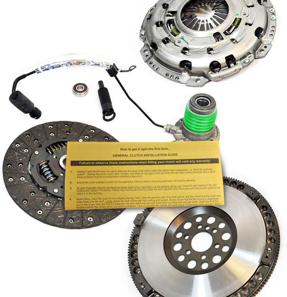 EFT HD CLUTCH KITSLAVE CYL & FLYWHEEL FOR 0513 CHEVY