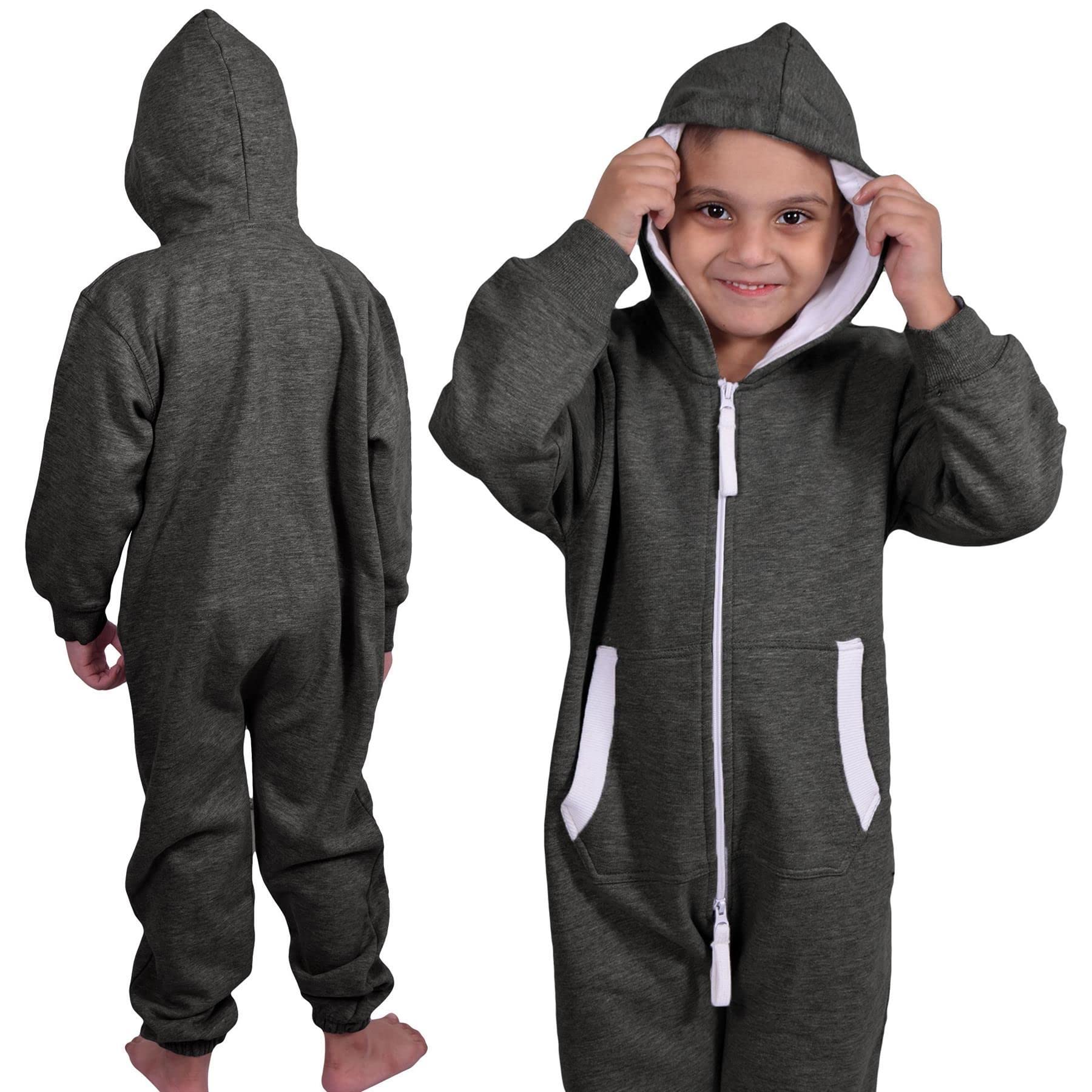 A2Z 4 Kids Bambini Tutina Super Morbido Bambini Comodo Loungewear Dormire Indossare Costume Regali per Ragazze & Ragazzi età 5-13 Anni