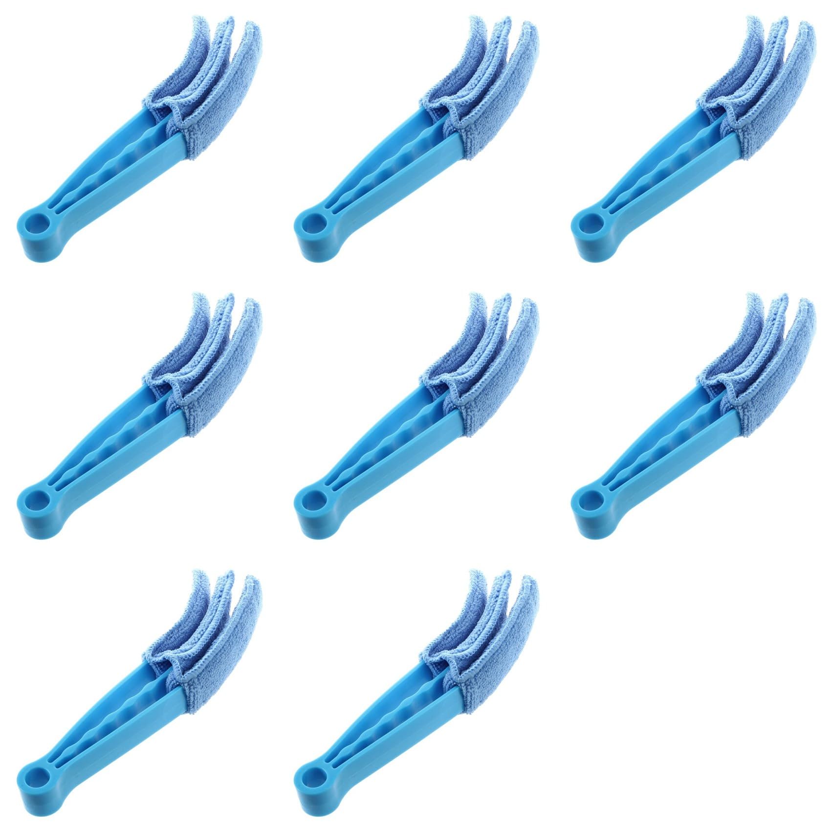 Hndhbfgrt 8X Minifibre Triple Blind Cleaner Mitt Venetian Slats Blinds Duster