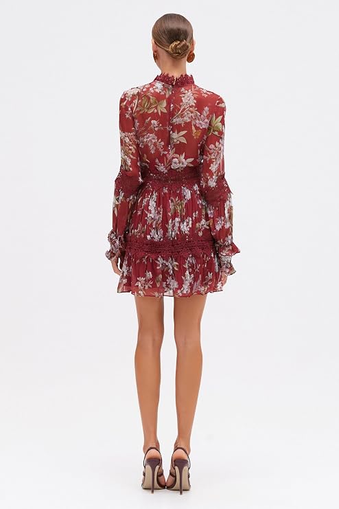 Delicata Flutter Mini Dress