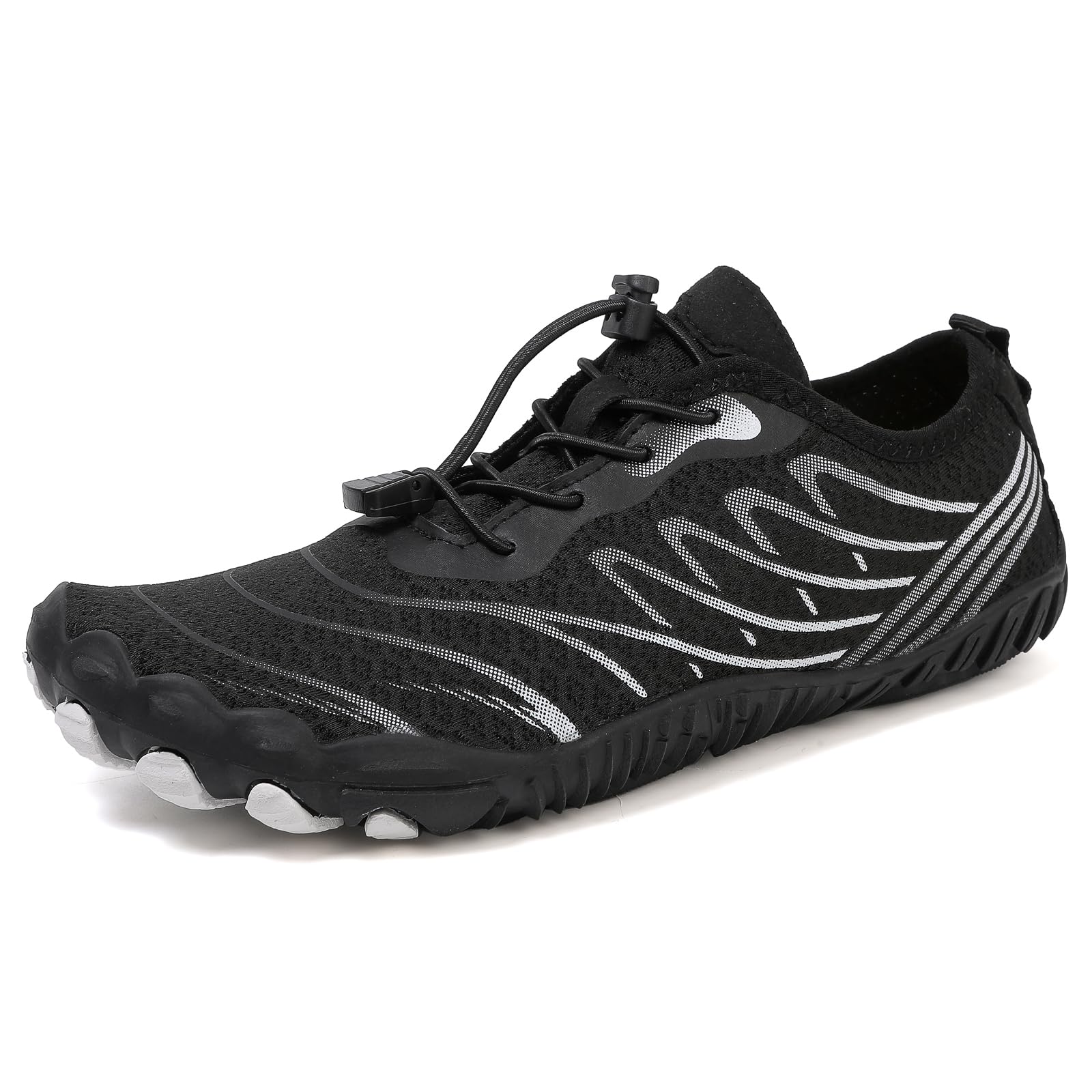ALOFME Barfußschuhe Damen Herren Unisex Badeschuhe rutschfest Schnell Trocknend Leicht Wasserschuhe Outdoor Barfussschuhe