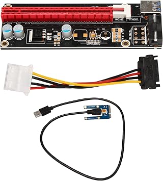 Mini PCIe to PCI Express 16X Riser Laptop External Image Card EXP GDC BTC Antminer MPCIe to PCI-E Slot Mining Card, 303224