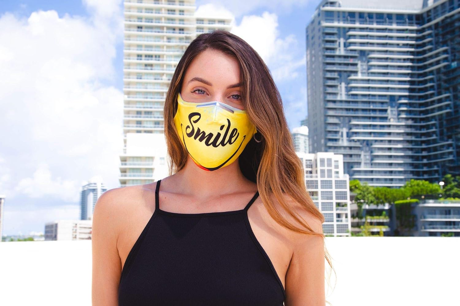 Inspire Masks Reusable Adjustable Cloth Face Mask with PM 2.5 Filters