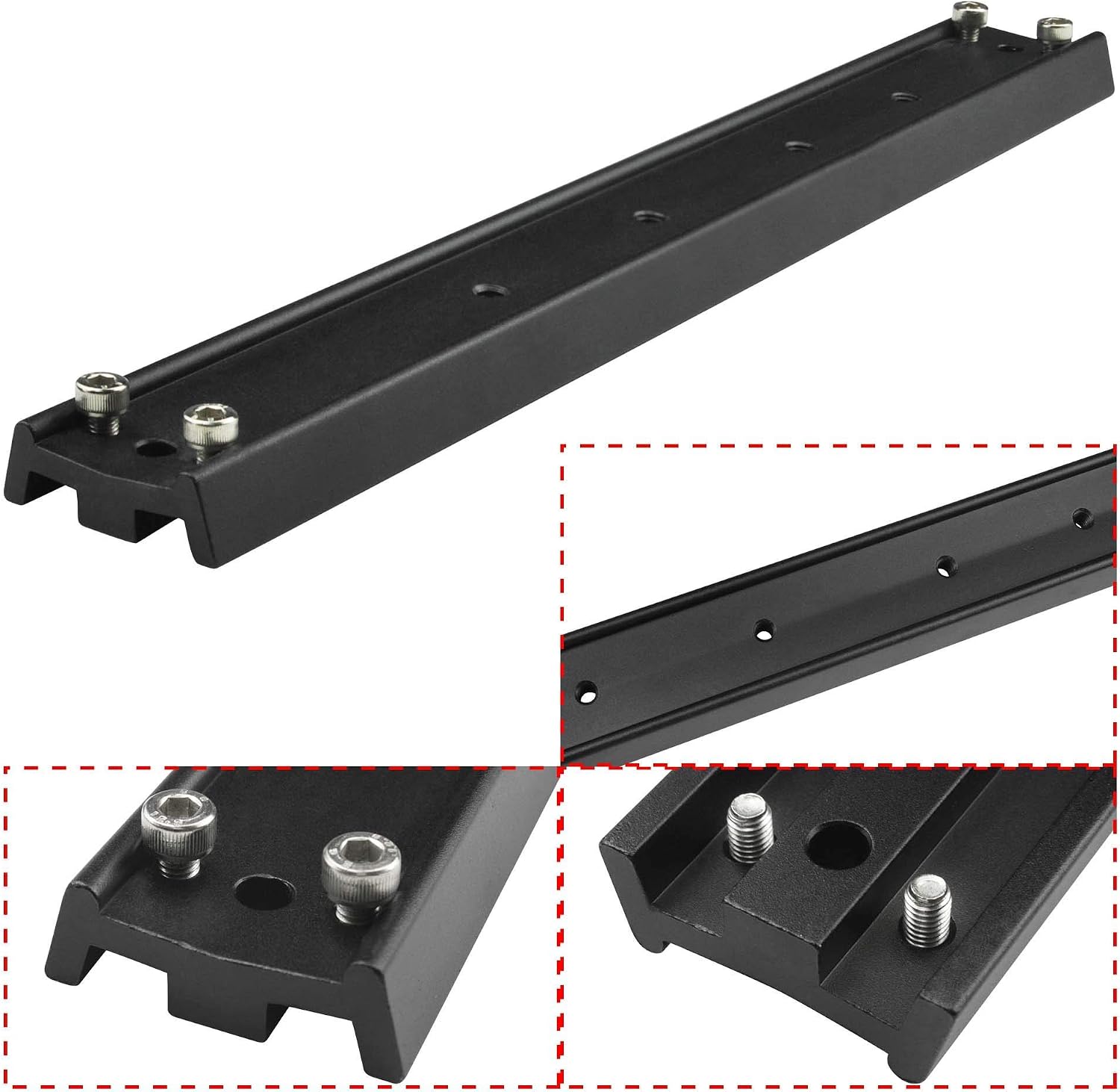 Alstar Dovetail Mount, 330mm Dovetail Mounting GP Prism Rail for EQ-4/5/6