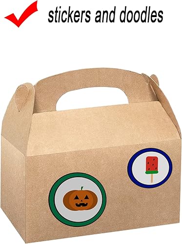 Vista 19 de Xxcxpark 48 cajas de regalo blancas de 4 x 4 x 4 pulgadas, caja decorativa de regalo de regalo con tapa para manualidades, cubos, cupcakes, cajas