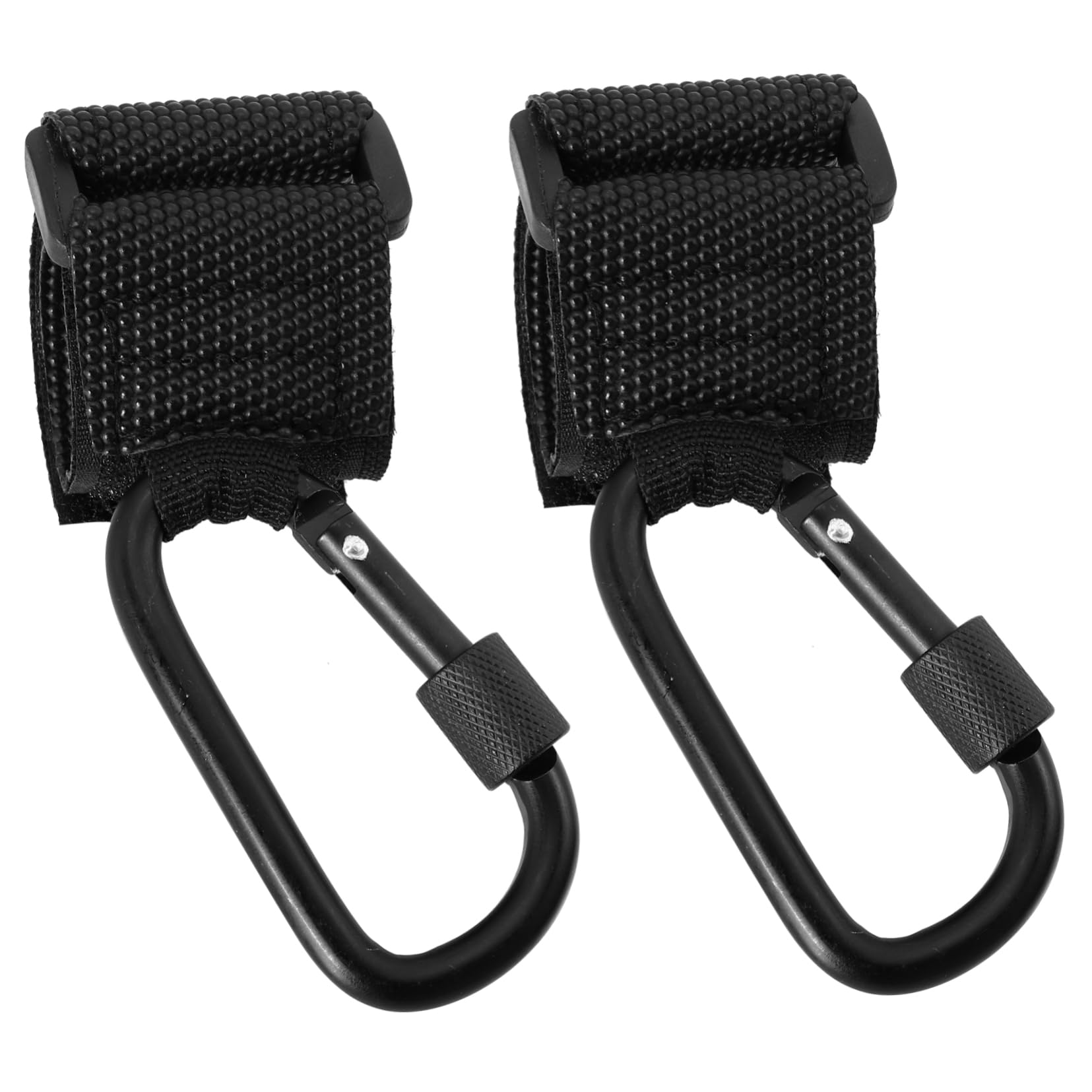 ERINGOGO 2pcs Stroller Hooks for Wagon Non-Slip Alloy Electric Vehicle Hook Carrying Bag Helper