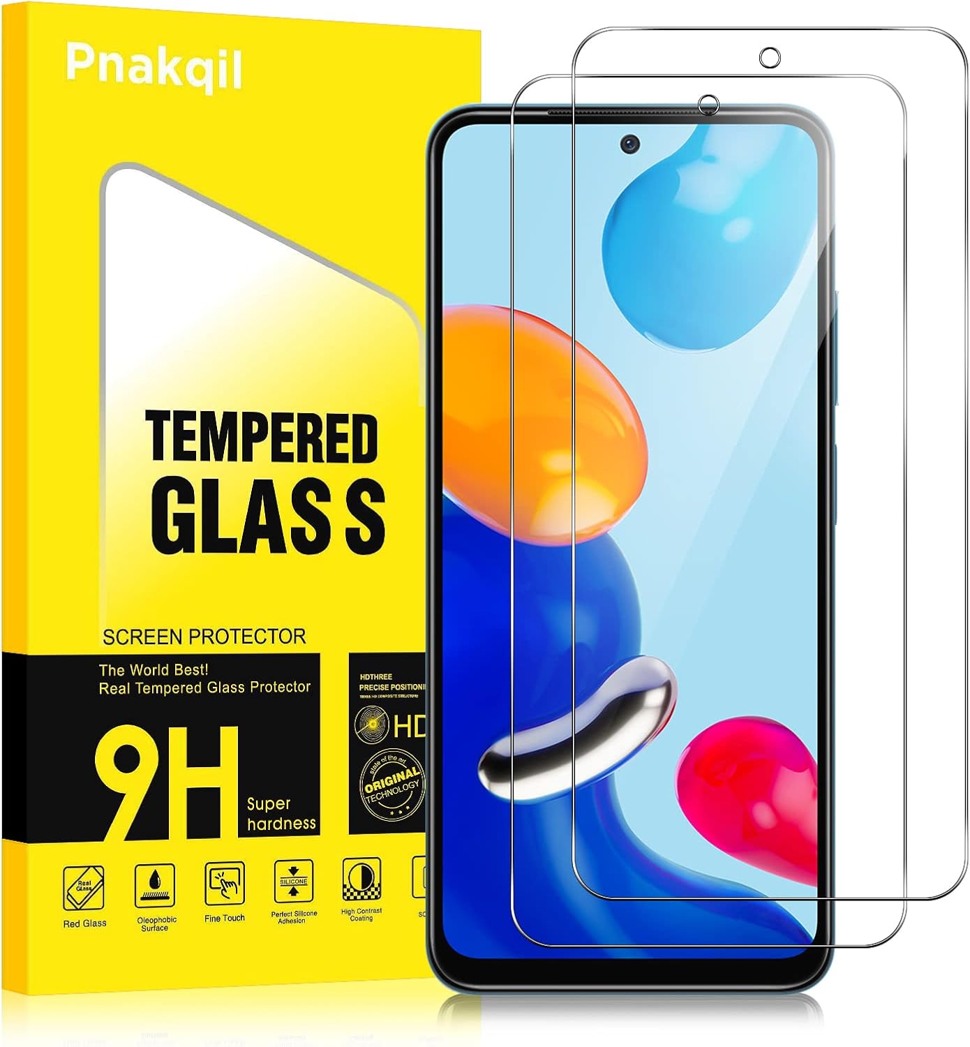 Pellicola Vetro Temperato Per Xiaomi Redmi Pad SE 11 Pollici - 2 Pezzi, 9H Anti Graffi - Foto 3