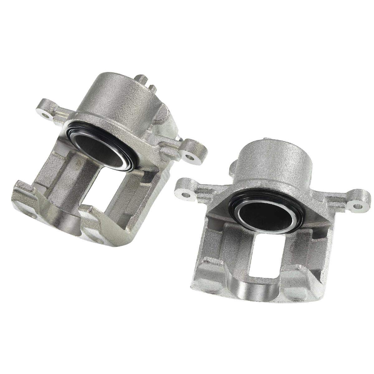 Frankberg 2x Brake Caliper Front axle Compatible with Leganza KLAV 1997-2002 Rezzo KLAU U100 2000-2008 Evanda KLAL 2002-2005 Replace# 96447107