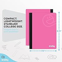 Vista 5 de Enday Cuadernos de composición con rayas universitarias, cuaderno de composición de tapa dura, libros de composición rayados de alta calidad