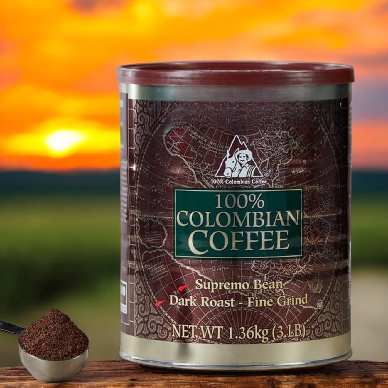 Curated visual reference: Gallery Detail: Amazon Com 100 Colombian Ground Coffee