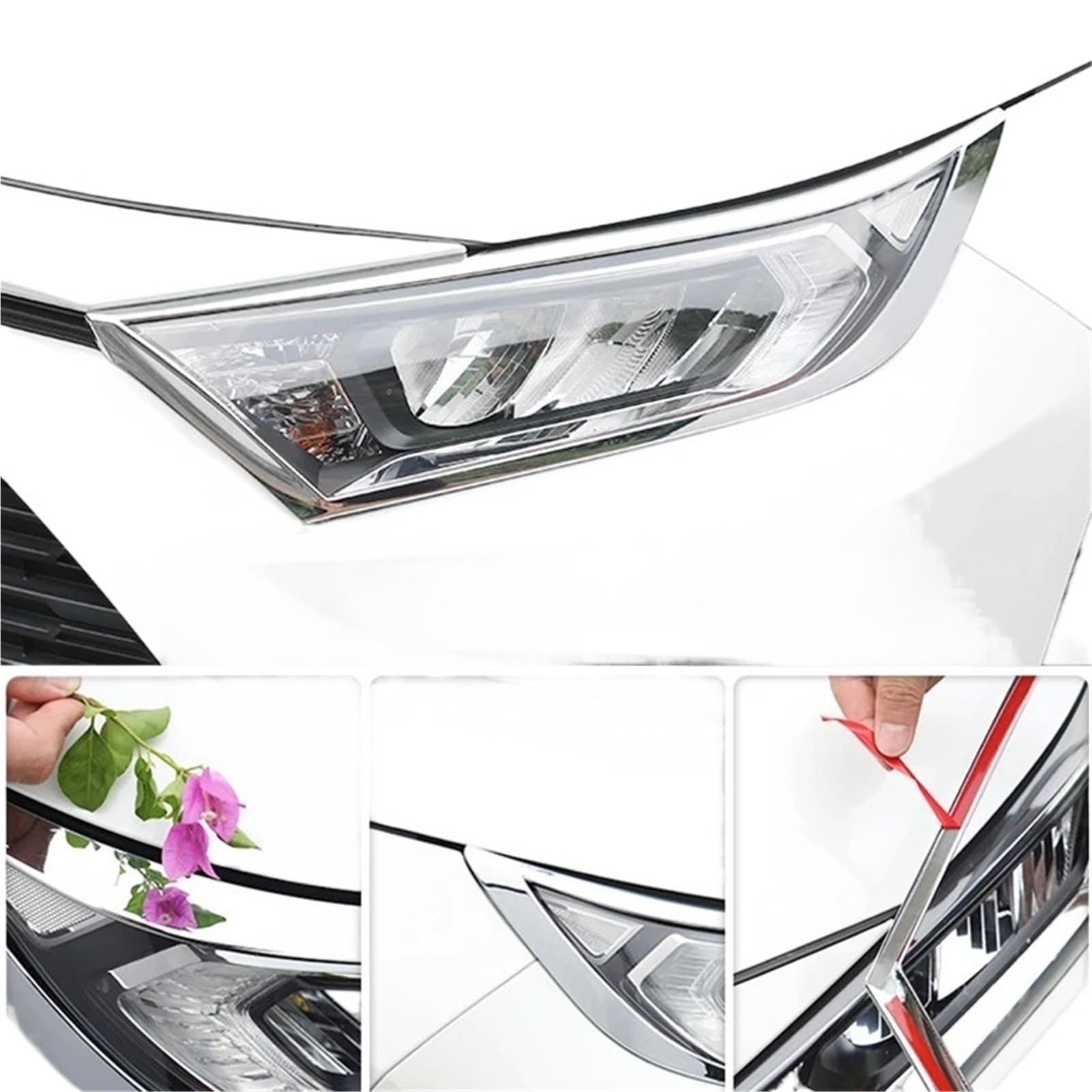 Reflektor powieka osłona Dla Toyoty RAV4 XA50