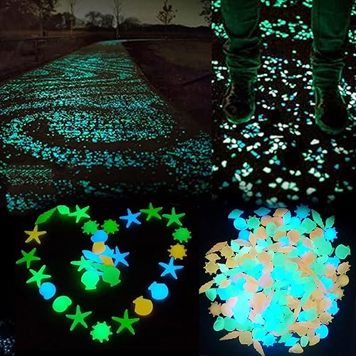 Miniatura 3 de Piedras solares que brillan en la oscuridad, piedras solares decorativas para bricolaje, rocas luminosas para patio, pasarela, patio, césped,