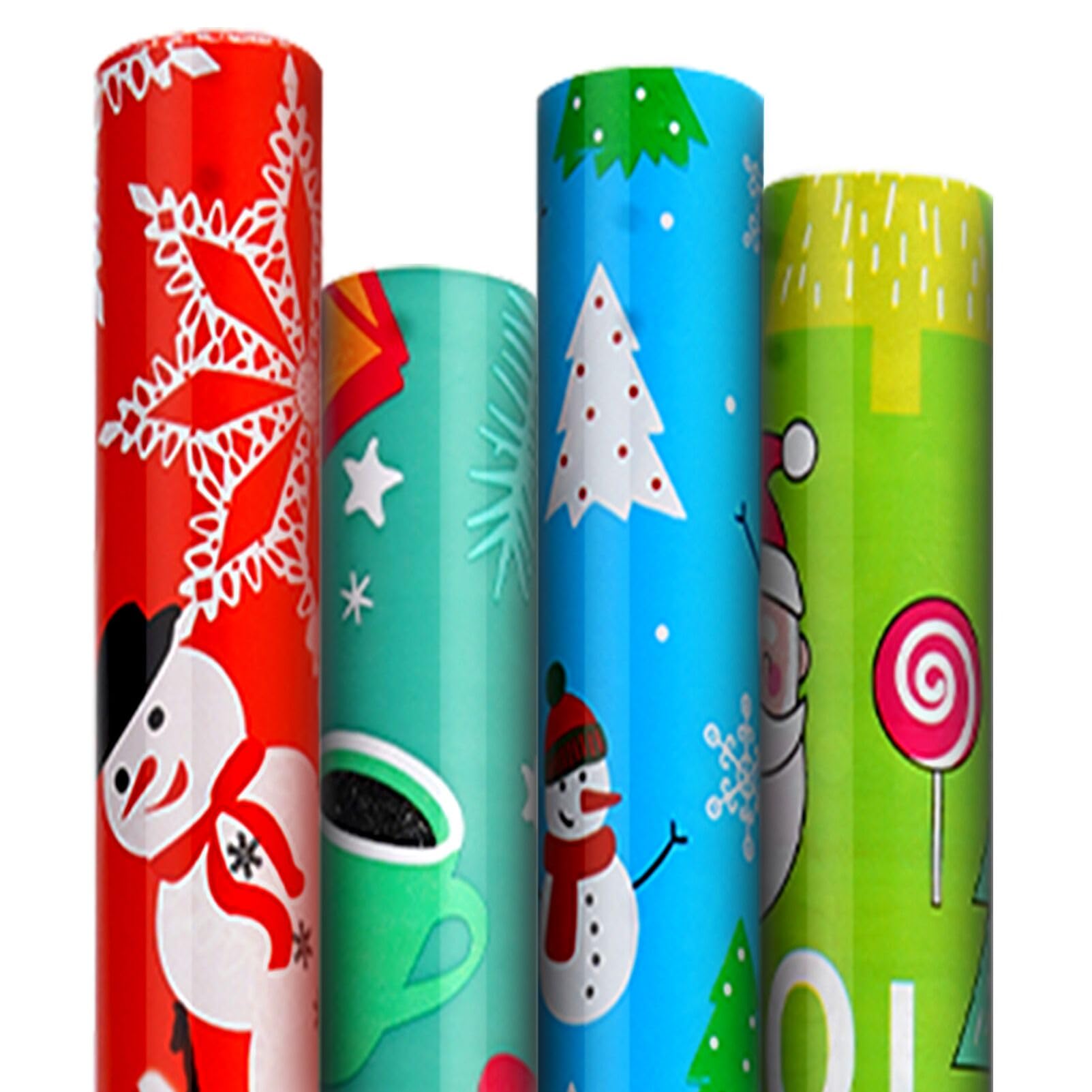 Rouleau de papier cadeau, 61 x 1059,2 cm, 10,6 m², blanc