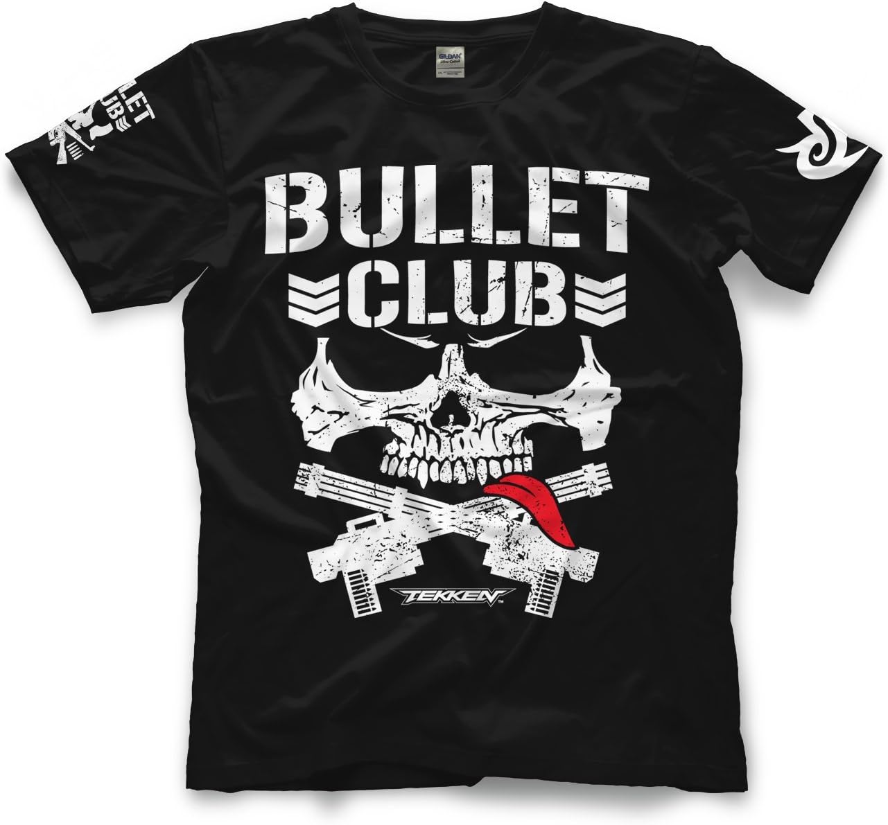 Adult New Japan Pro-Wrestling Kenny Omega X Brian Fury Tekken Bullet Club Tee