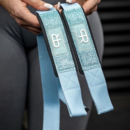 Miniatura 5 de Correas de levantamiento  Correas de muñeca superresistentes y antideslizantes para levantamiento de pesas, algodón extragrueso, reducción de