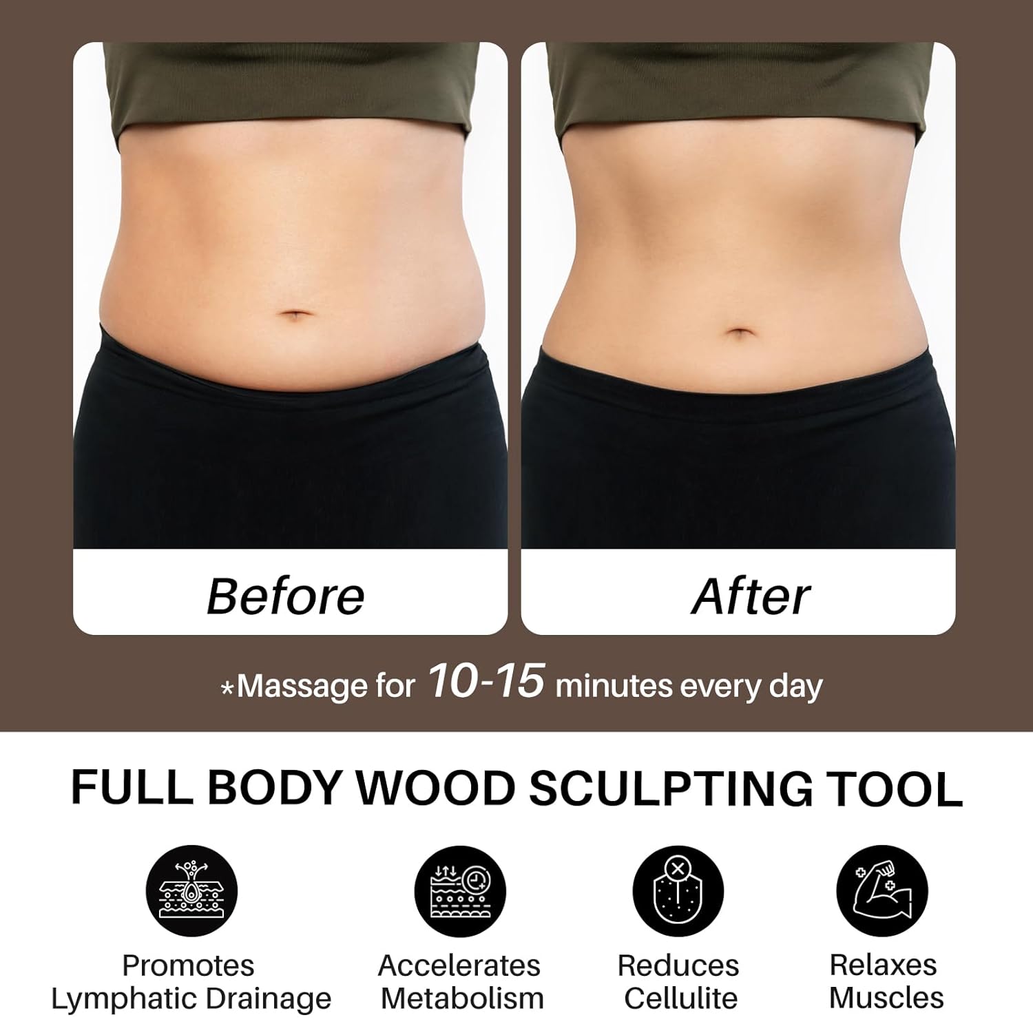 Olemuo wood therapy for belly fat, wood massage body brush for cellulite remover, cellulite lymphatic drainage massage for body size, maideroterpia kit for muscle pain relief Olemuo wood therapy for belly fat, wood massage body brush for cellulite remover, cellulite lymphatic drainage massage for body size, maideroterpia kit for muscle pain relief